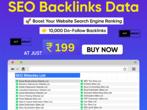 Seo Backlinks data fb ads 199